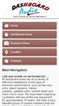 Mobile Screenshot of dashboardaudio.com